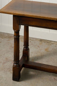 Load image into Gallery viewer, 18th Century Style Oak Console Table (c. 1930)
