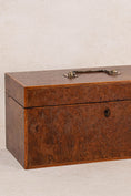 Load image into Gallery viewer, 19th Century Inlay Burl Tea Caddy (c. 1850)
