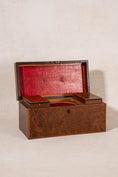Load image into Gallery viewer, 19th Century Inlay Burl Tea Caddy (c. 1850)
