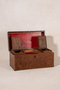 Load image into Gallery viewer, 19th Century Inlay Burl Tea Caddy (c. 1850)
