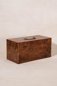 Load image into Gallery viewer, 19th Century Inlay Burl Tea Caddy (c. 1850)
