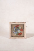 Load image into Gallery viewer, Framed Floral Reverse Glass Painting | Signed
