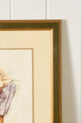 Load image into Gallery viewer, Vintage Golf Print | Double Matted in Green Frame
