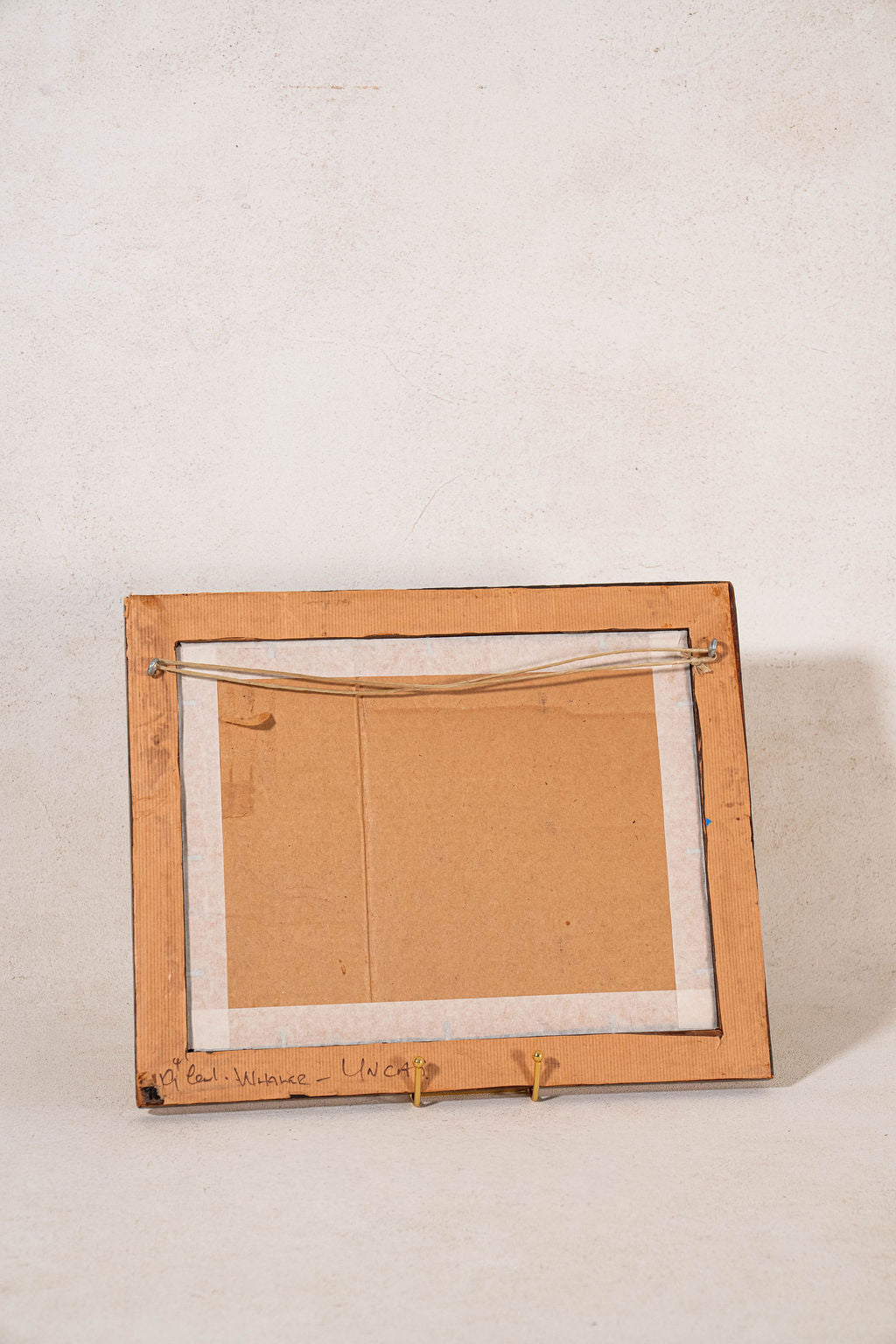 Antique Maritime Print Framed in Period Maple Burl Frame