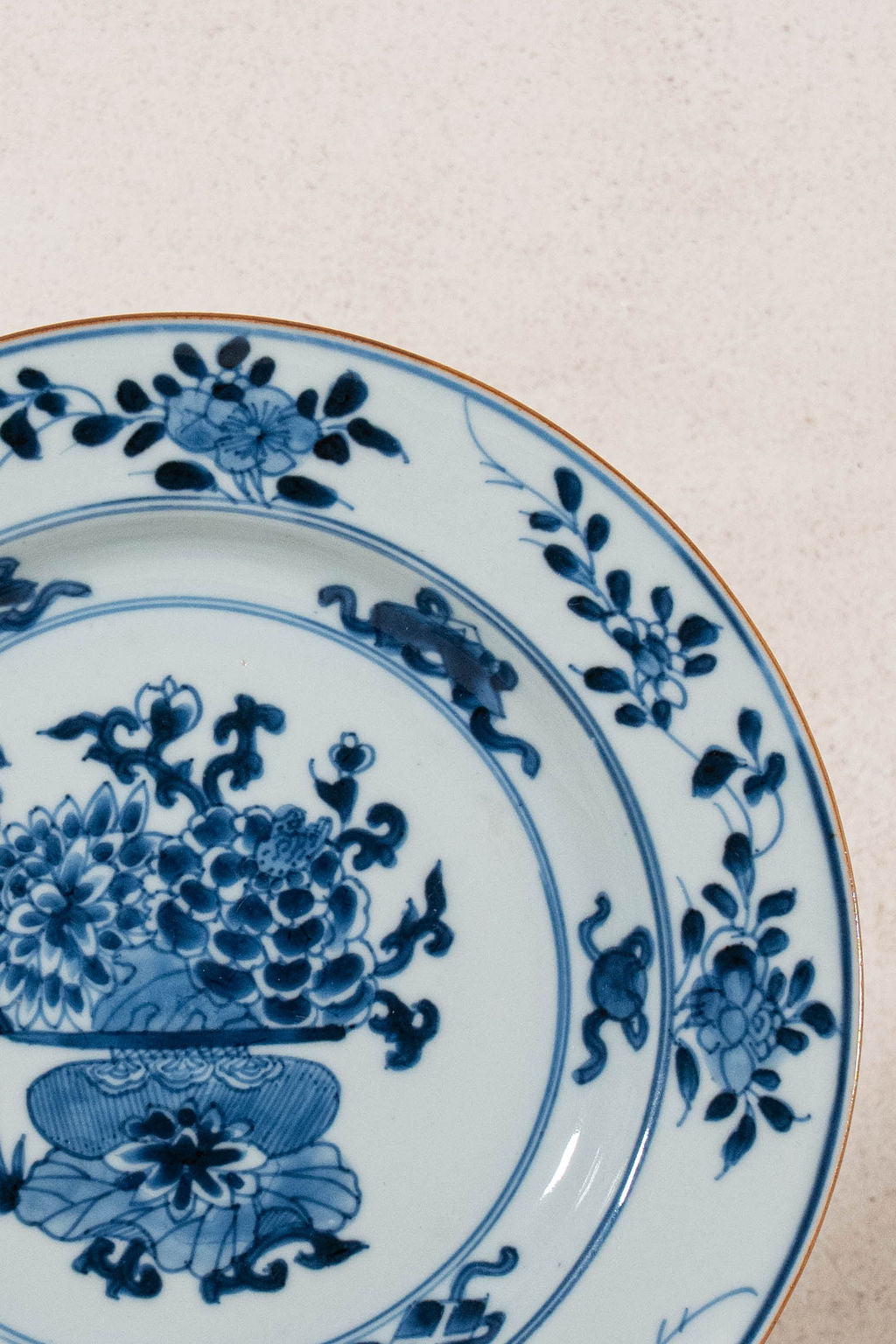 SET of 6 | 9” 18th Century Chinese Export Plates (c. 1750)