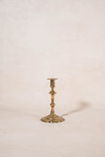 Load image into Gallery viewer, 18th Century Petal Base Brass Candle Stick (SINGLE)
