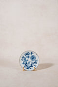 Load image into Gallery viewer, Antique Gold Rim Meissen Blue Onion Saucer| AS IS
