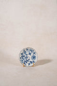 Load image into Gallery viewer, 19th Century Meissen Blue Onion Scalloped Saucer with Repair Staples
