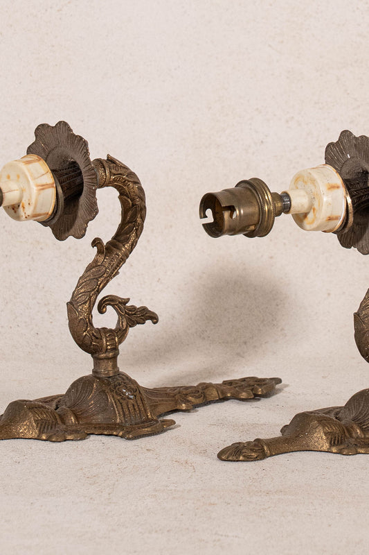 PAIR of Vintage Wall Sconces