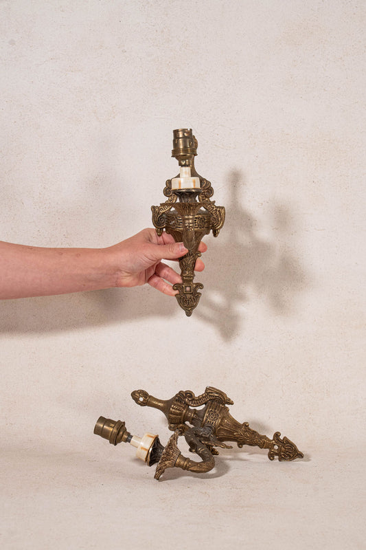 PAIR of Vintage Wall Sconces