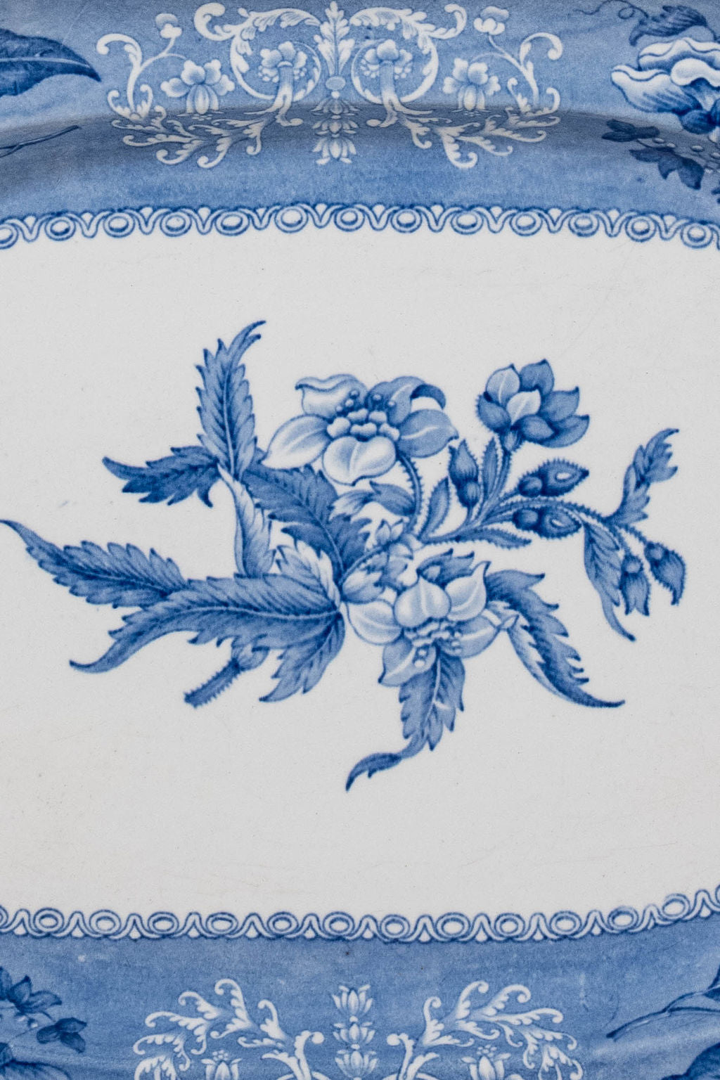 PAIR of Spode Camilla Rose Vegetable Dish (c. 1915)