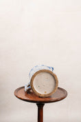 Load image into Gallery viewer, Antique Blue + White Spongeware Milk Pitcher
