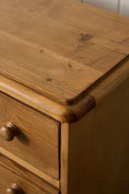 Load image into Gallery viewer, Antique English Pitch Pine 16-Drawer Apothecary Cabinet
