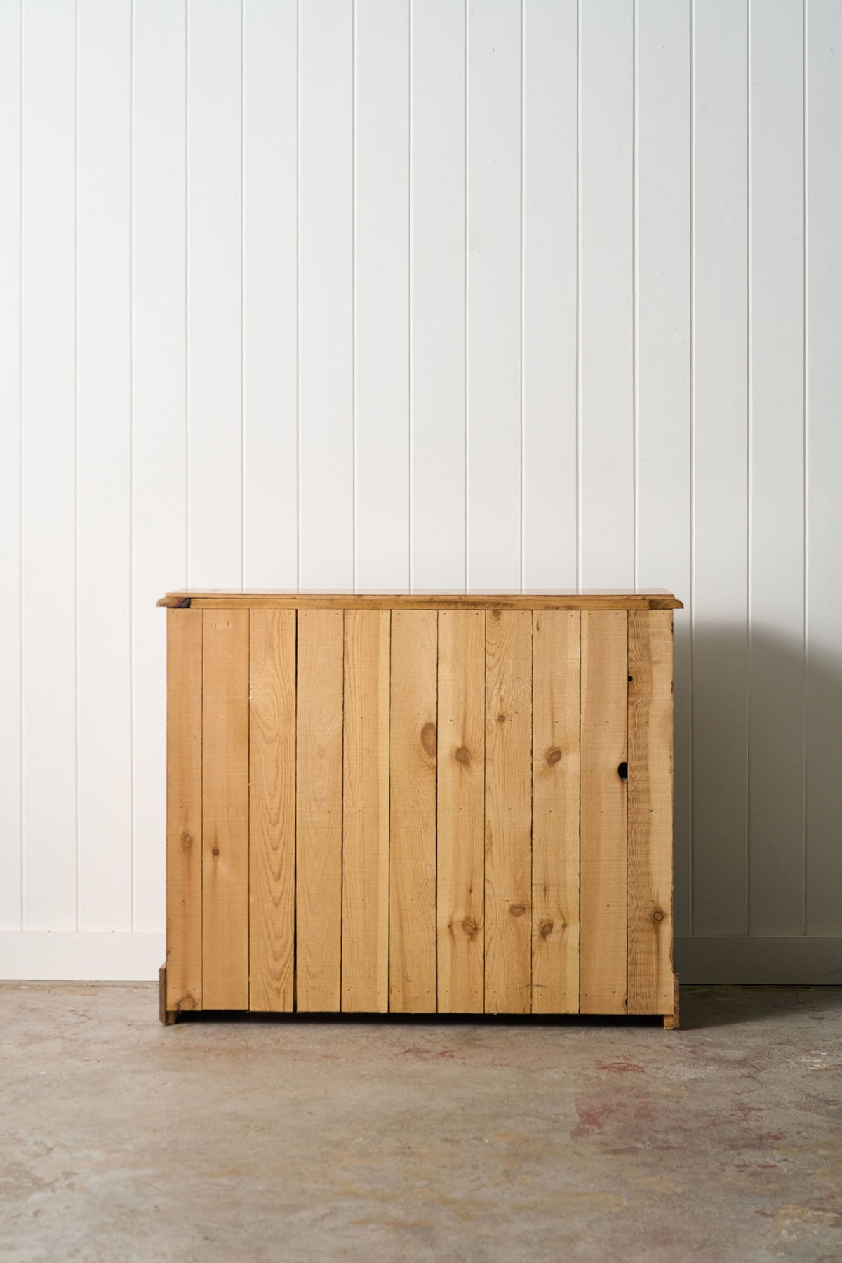Antique English Pitch Pine 16-Drawer Apothecary Cabinet