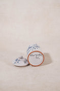 Load image into Gallery viewer, French Moustiers Blue & White Lidded Canister
