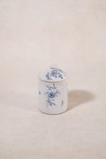 Load image into Gallery viewer, French Moustiers Blue & White Lidded Canister

