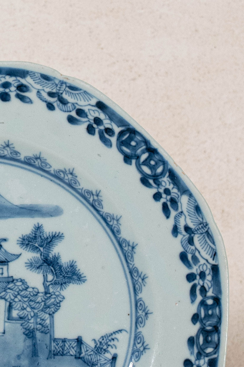 18th Century Chinese Export Plate (c. 1780)