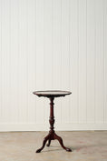Load image into Gallery viewer, Antique English Mahogany Pie Crust Tilt Top Wine Table
