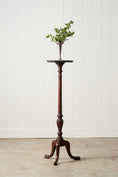 Load image into Gallery viewer, English Mahogany Petal Shaped Plant Stand (c. 1930)
