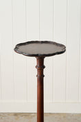 Load image into Gallery viewer, English Mahogany Petal Shaped Plant Stand (c. 1930)
