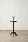 Load image into Gallery viewer, Antique French Oak Wine Table / Plant Stand

