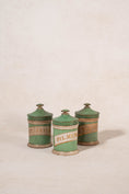 Load image into Gallery viewer, SET of 3 | Stoneware Apothecary Jars
