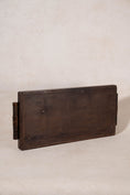 Load image into Gallery viewer, Antique English Oak Tray with Ribbed Handles
