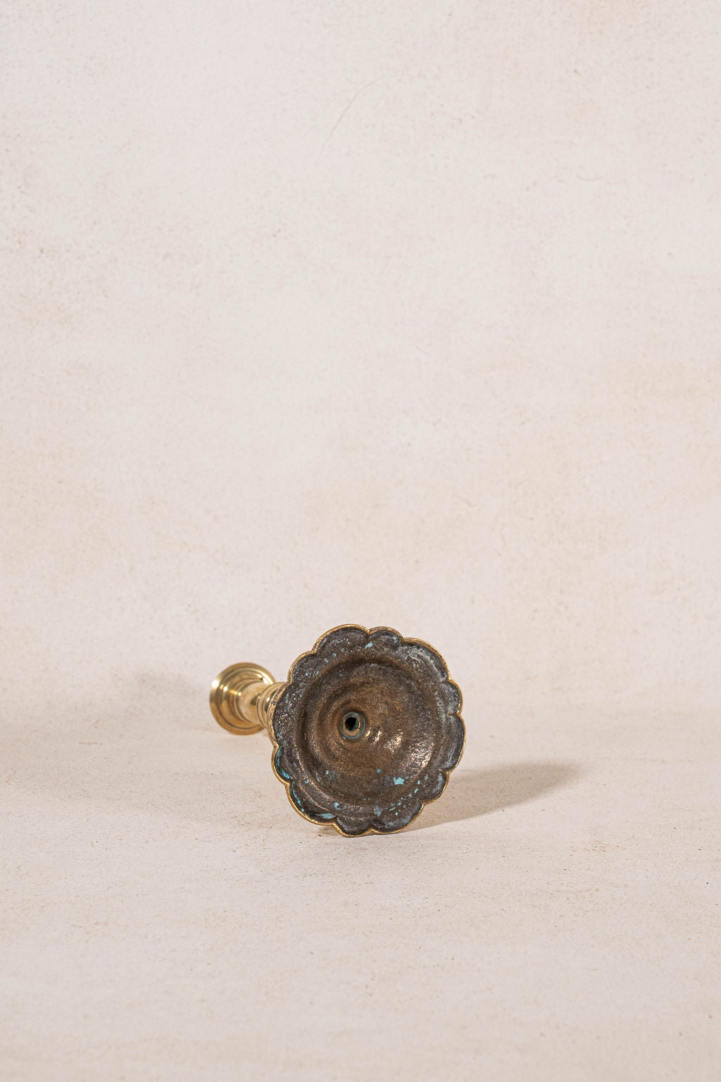 18th Century Georgian Petal Based Candlestick (SINGLE)