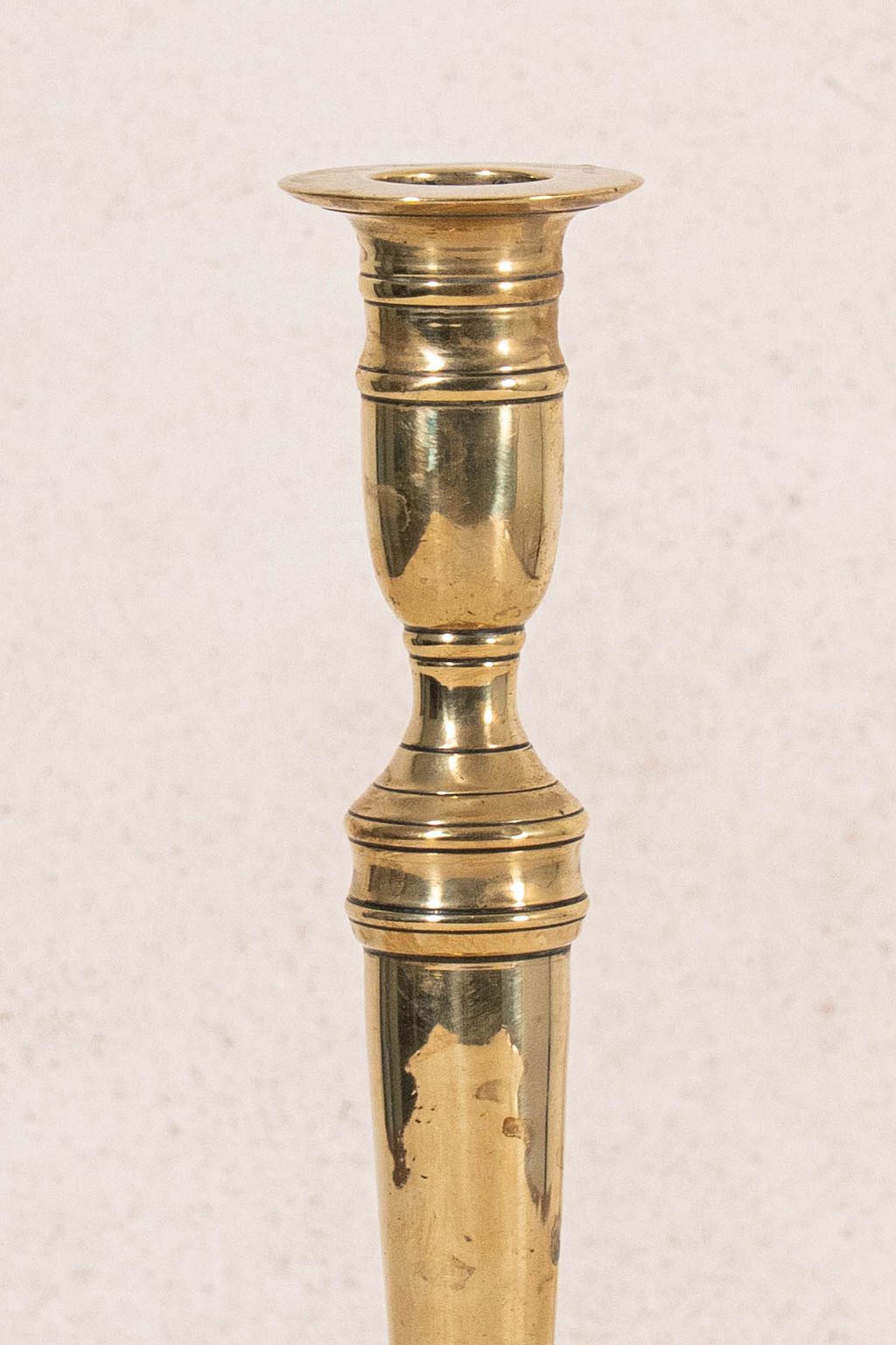 18th Century Georgian Petal Based Candlestick (SINGLE)