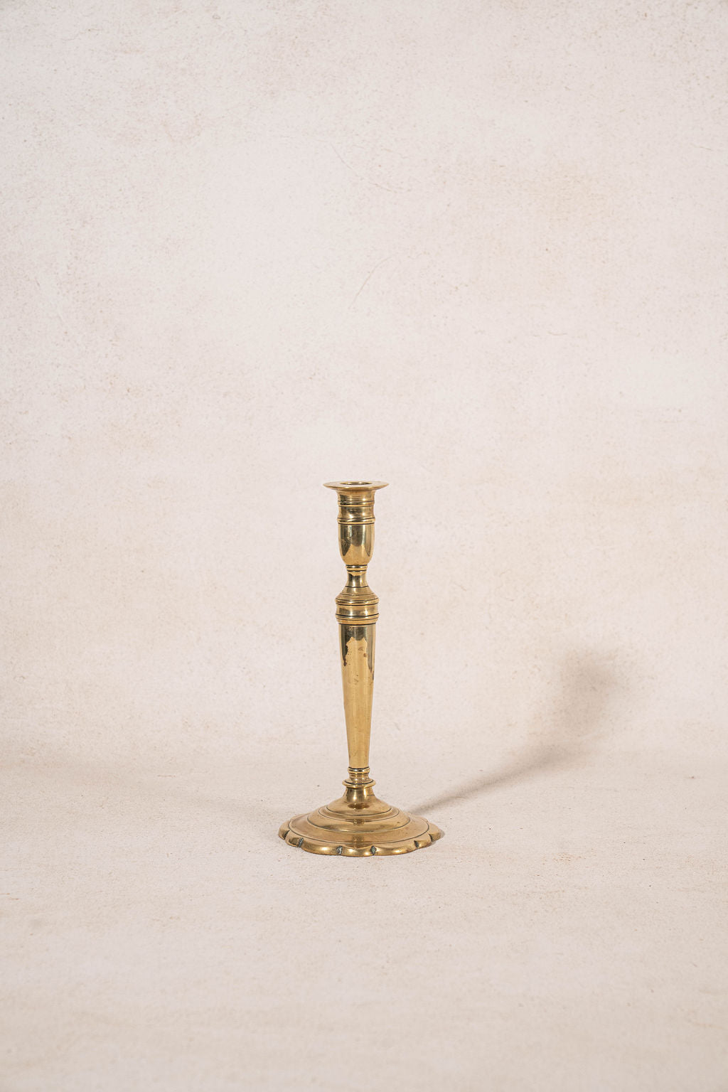 18th Century Georgian Petal Based Candlestick (SINGLE)