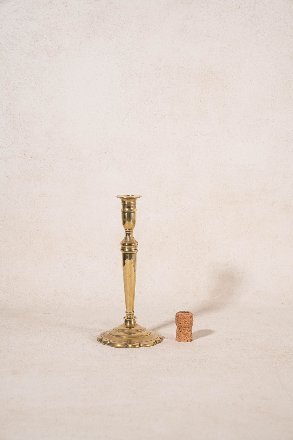 18th Century Georgian Petal Based Candlestick (SINGLE)