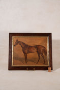 Load image into Gallery viewer, Original Horse Watercolor in English Oak Frame (c. 1910)
