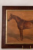 Load image into Gallery viewer, Original Horse Watercolor in English Oak Frame (c. 1910)

