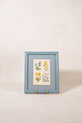 Load image into Gallery viewer, PAIR of Antique Botanical Prints | Custom Float Mount in Blue Vintage Frame

