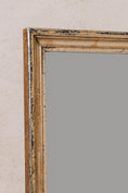 Load image into Gallery viewer, Antique Giltwood French Mirror with Foxing
