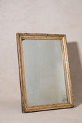 Load image into Gallery viewer, Antique Giltwood French Mirror with Foxing
