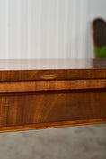 Load image into Gallery viewer, Regency Mahogany Demilune Card Table
