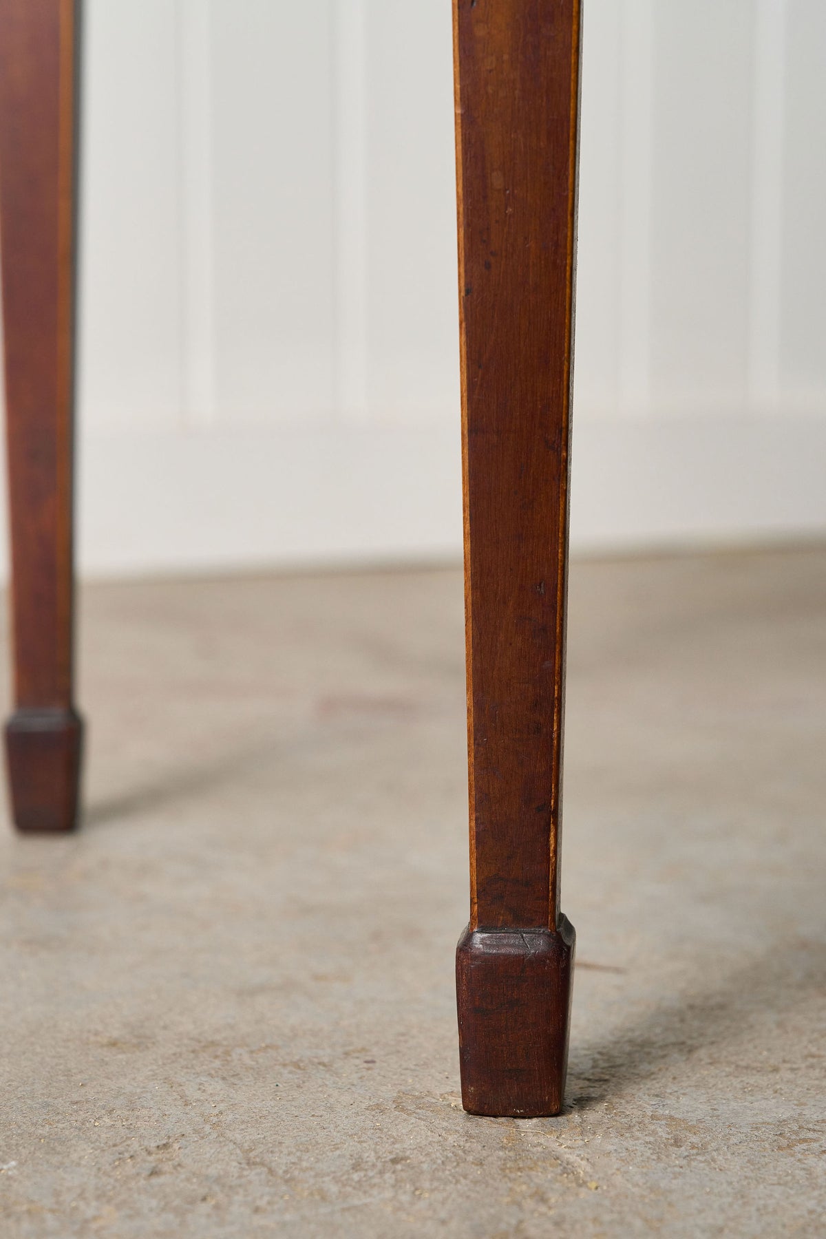 Regency Mahogany Demilune Card Table