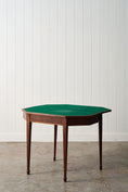 Load image into Gallery viewer, Regency Mahogany Demilune Card Table
