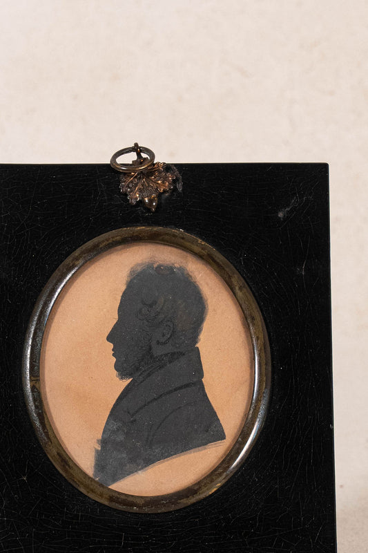 19th Century Silhouette Portrait Of English Gentleman