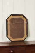 Load image into Gallery viewer, Antique English Octagonal Oak Mirror with Beveled Glass (c. 1930)
