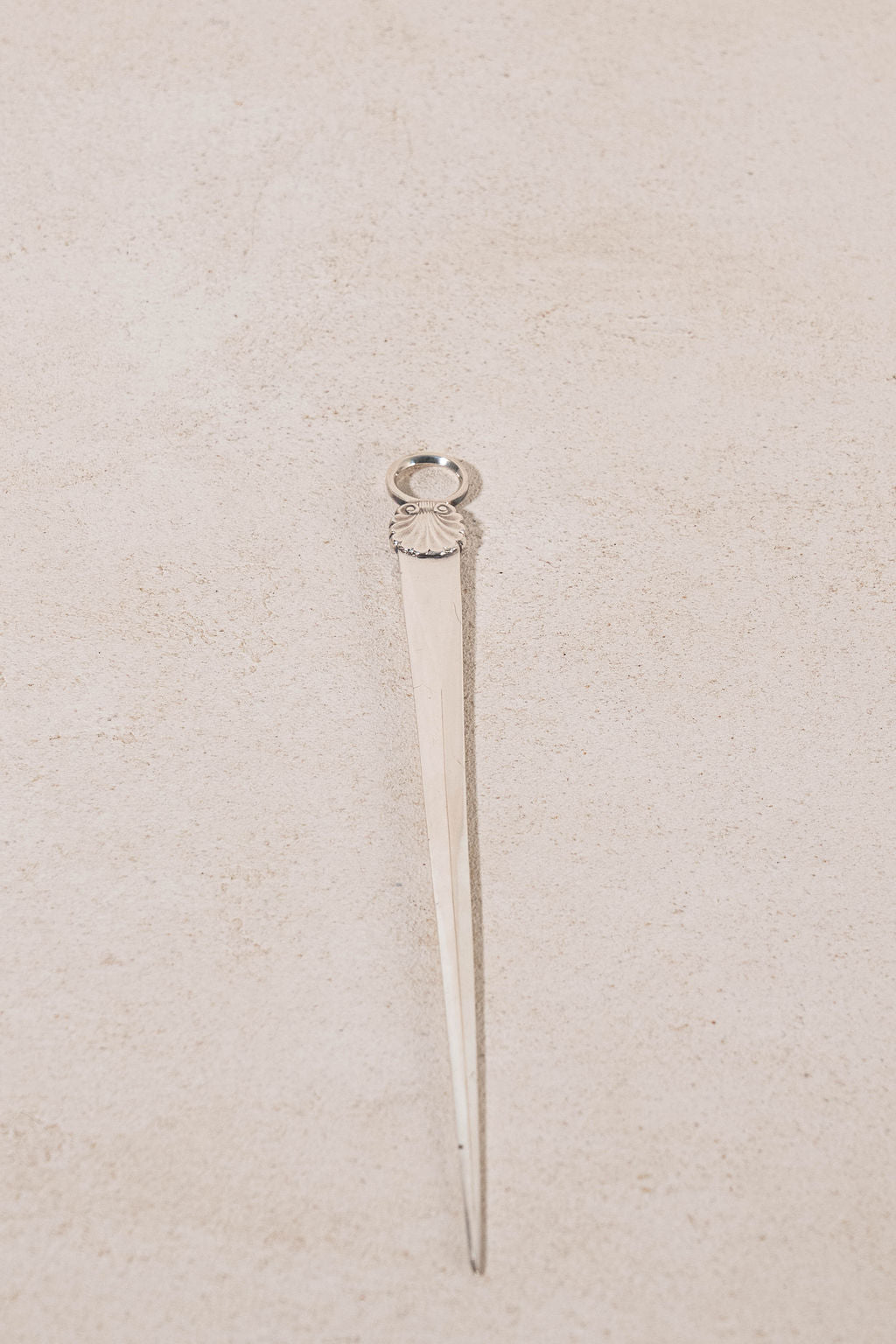 Silver Plate on Brass Letter Opener – William Hutton & Sons, Sheffield, England (c. 1902)