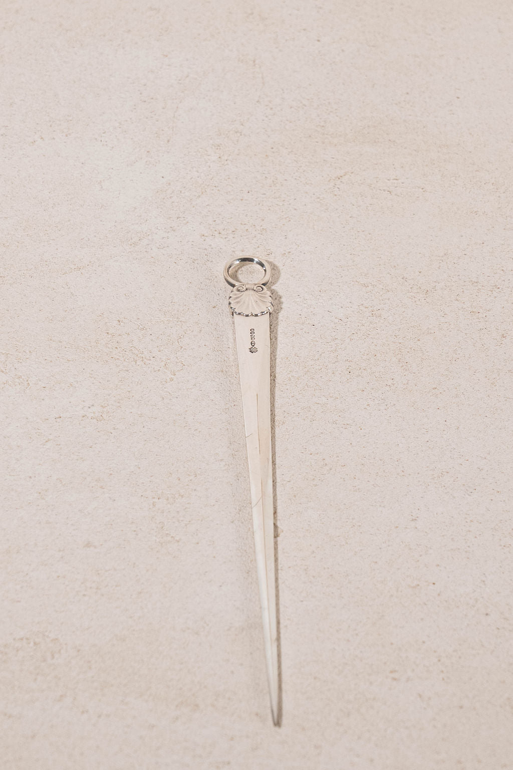 Silver Plate on Brass Letter Opener – William Hutton & Sons, Sheffield, England (c. 1902)