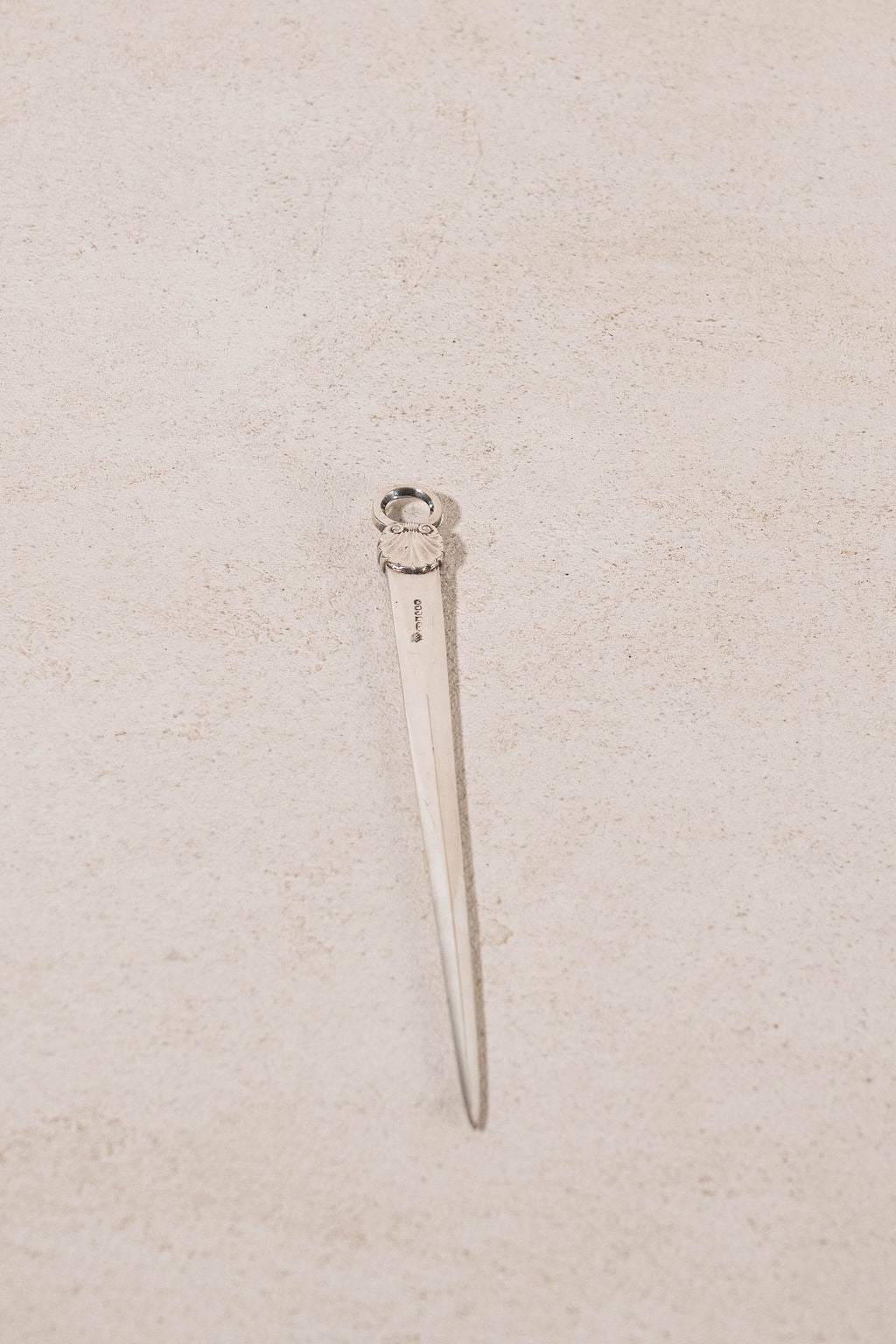 Silver Plate on Brass Letter Opener – William Hutton & Sons, Sheffield, England (c. 1902)