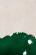 Load image into Gallery viewer, Copeland (c. 1860-1875) Green Majolica Overlapping Large Leaf Server
