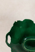 Load image into Gallery viewer, Copeland (c. 1860-1875) Green Majolica Overlapping Large Leaf Server
