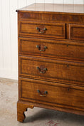 Load image into Gallery viewer, 19th Century Oak And Mahogany Crossbanded Two Over Three Chest Of Drawers
