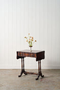 Load image into Gallery viewer, 19th Century English Petite Drop Leaf Table with Drawer
