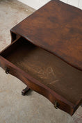 Load image into Gallery viewer, 19th Century English Petite Drop Leaf Table with Drawer
