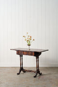 Load image into Gallery viewer, 19th Century English Petite Drop Leaf Table with Drawer
